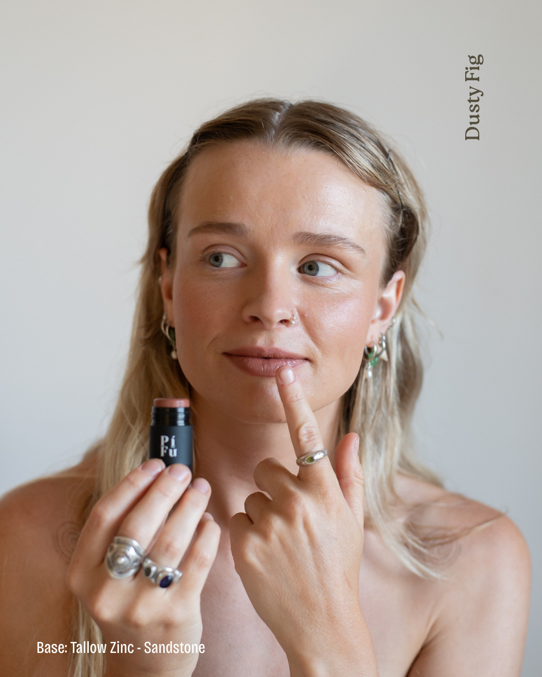 Tallow Lip/Blush Multistick with Zinc