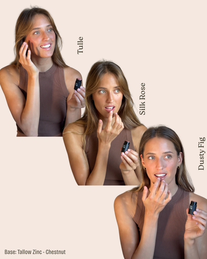 Tallow Lip/Blush Trio Bundle