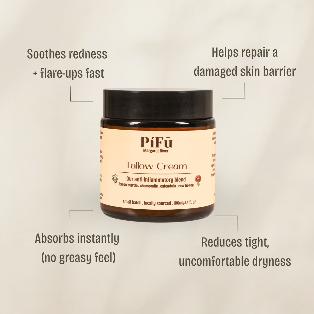 Honey Tallow Cream Moisturiser | Our Anti-inflammatory Blend