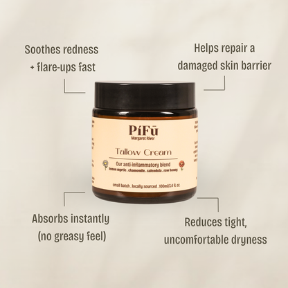 Honey Tallow Cream Moisturiser | Our Anti-inflammatory Blend