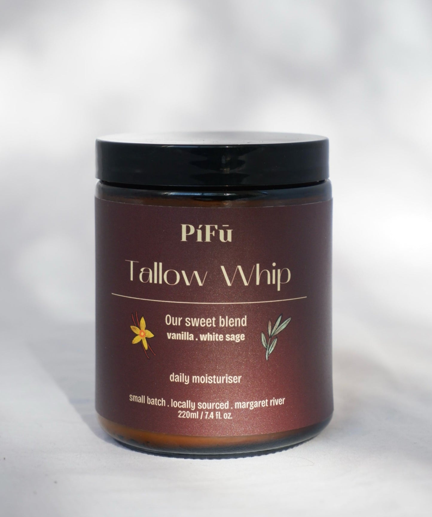 Tallow Cream - Daily Moisturiser (Vanilla & White Sage)