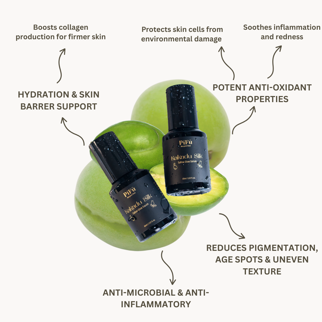 Kakadu Silk Tallow Glow Serum | Repair, Brighten & Plump