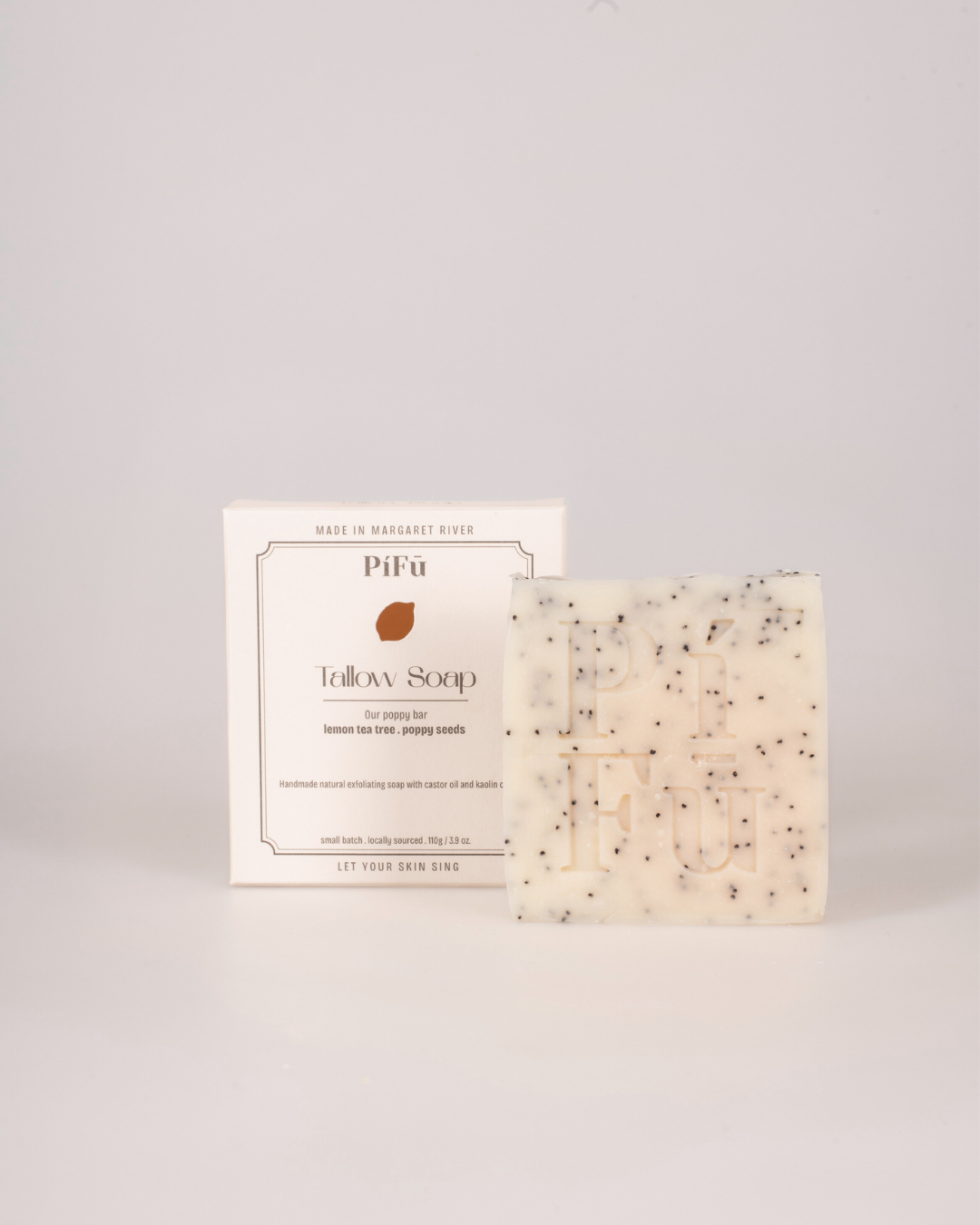 Tallow Soap | Castor Oil and Kaolin Clay