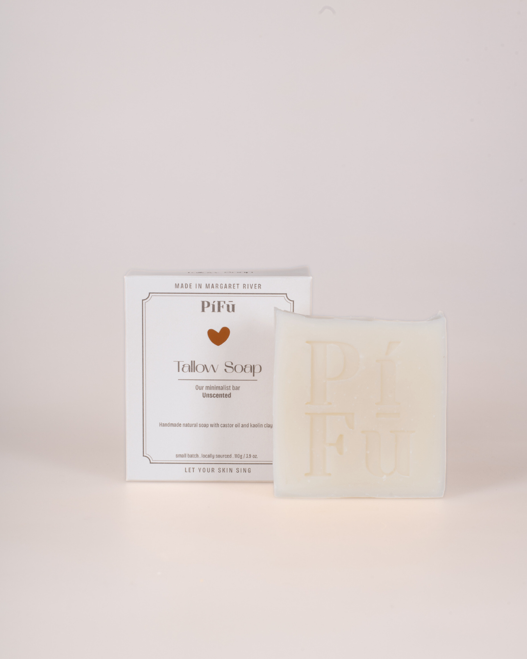 Tallow Soap | Castor Oil and Kaolin Clay