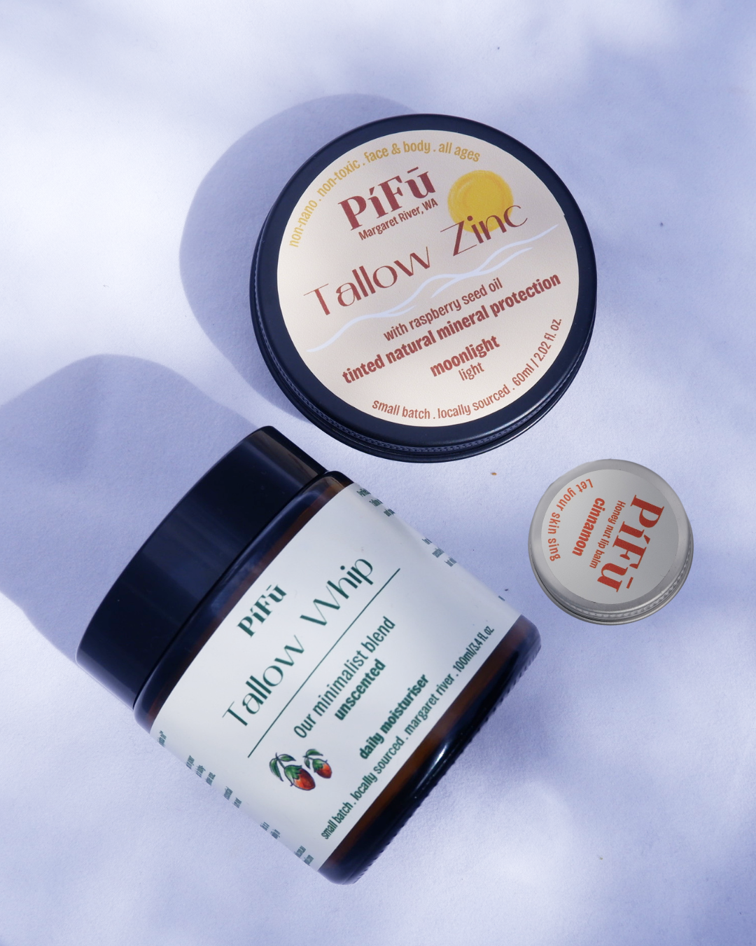 Summer Bundle - Daily Moisturiser (Unscented) + Zinc + Lip Balm